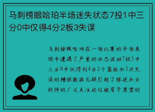 马刺榜眼哈珀半场迷失状态7投1中三分0中仅得4分2板3失误